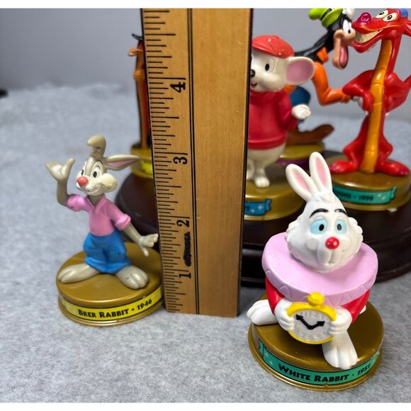 Disney 100 Years of Magic McDonalds 2002 Figurine Set with Brer Rabbit Bernard W - Picture 8 of 10